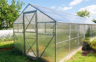 Двухскатная теплица