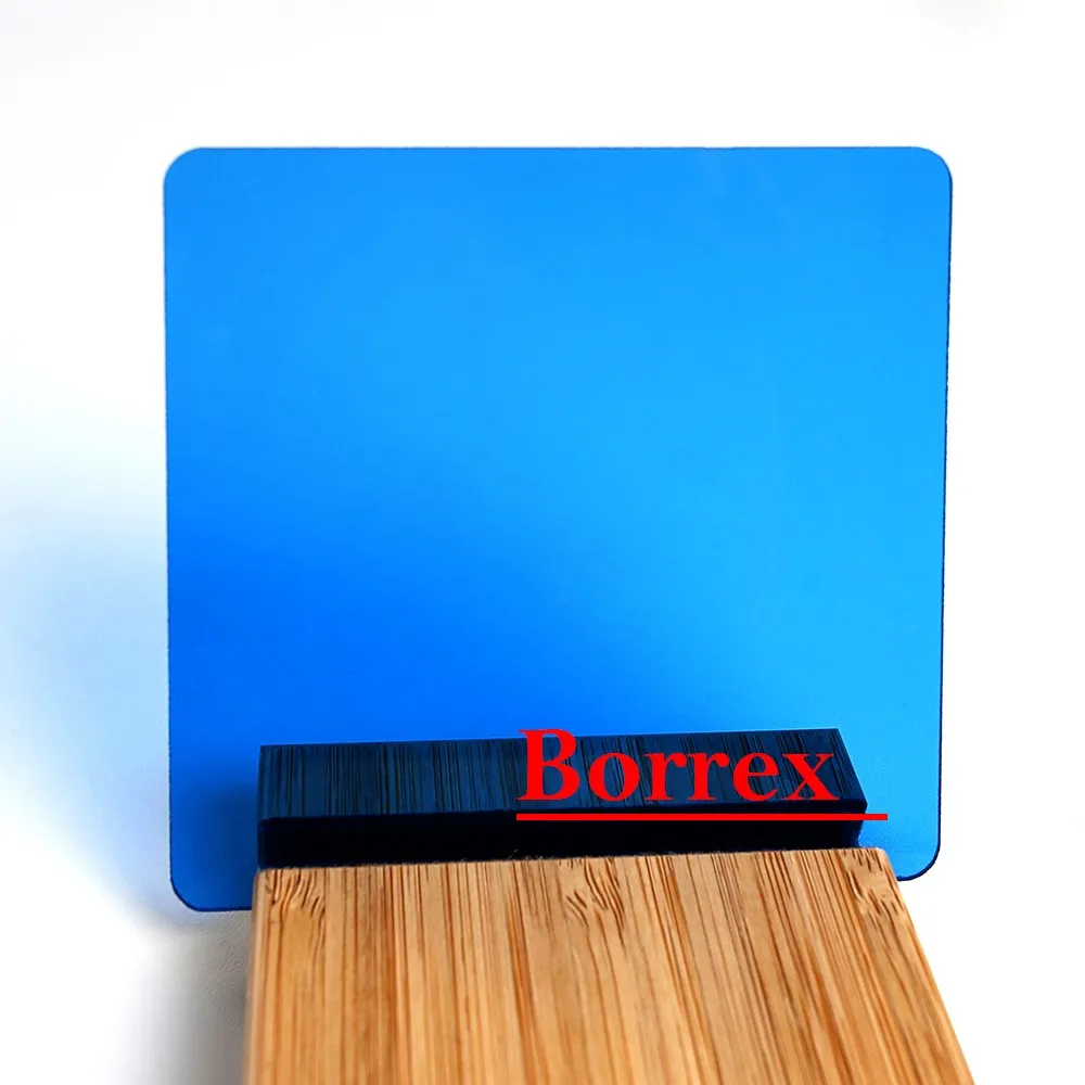 Монолитный поликарбонат Borrex синий 12 мм 