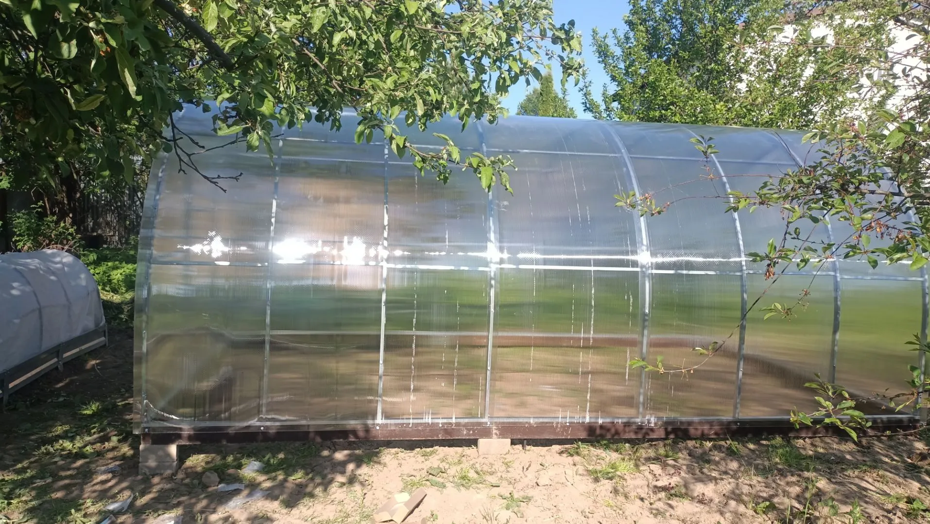 Теплица «Новатор 2» 3х8 м Шаг 65 см 