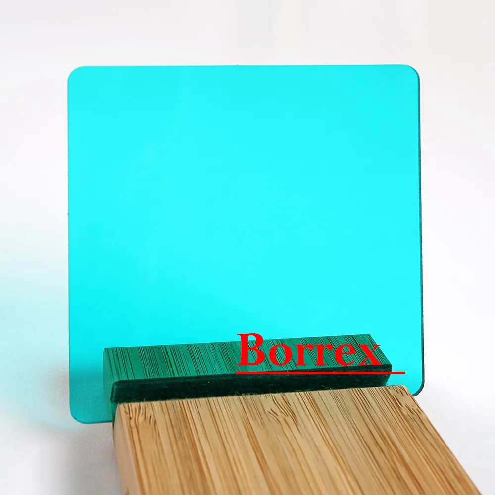 Монолитный поликарбонат Borrex бирюза 4 мм 