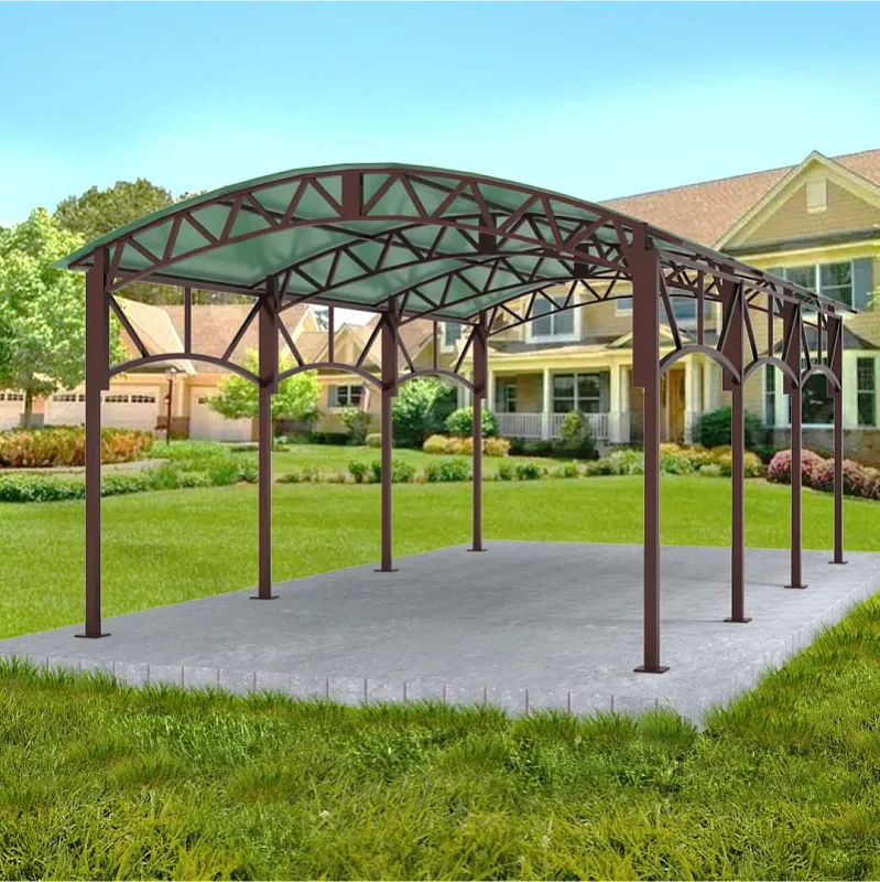 Навес арочный 5м (каркас) 