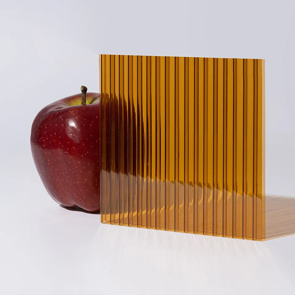 Сотовый поликарбонат 8 мм янтарь 