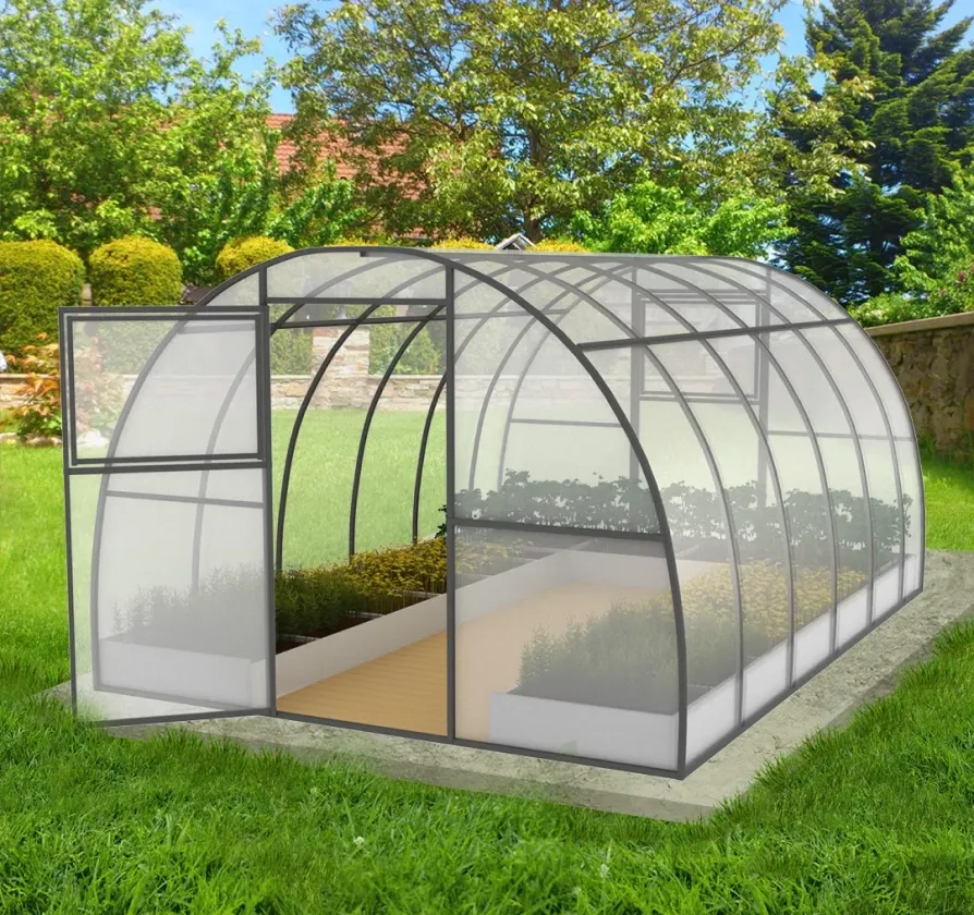 Теплица «Народная» с шагом 1 м