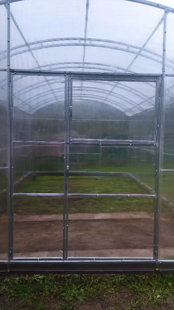 Теплица «Прямостенная» 3,5х4 м Шаг 65 см 