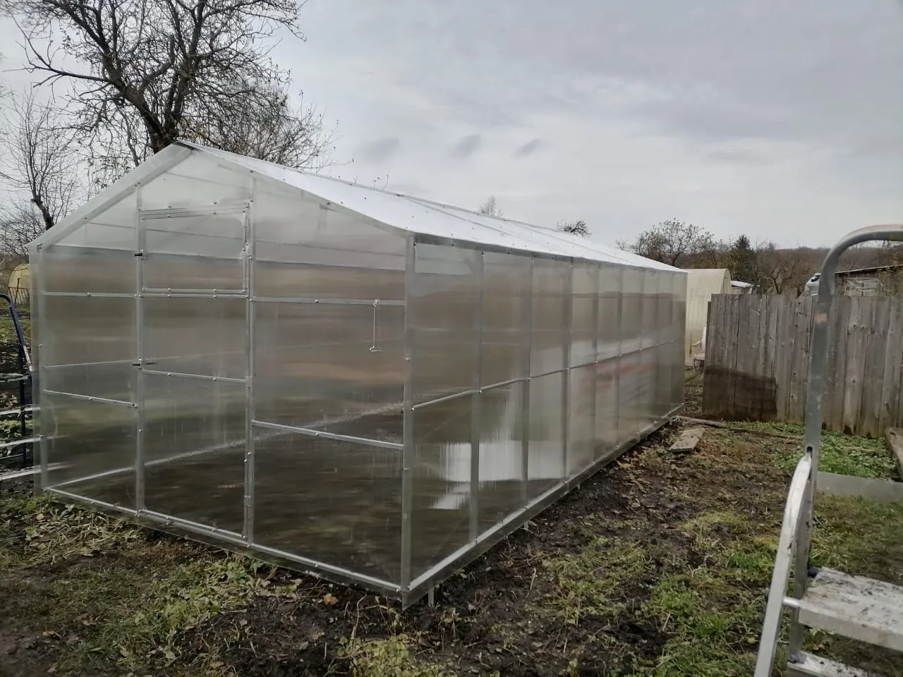 Теплица «Домик» 3х8 м Шаг 65 см 