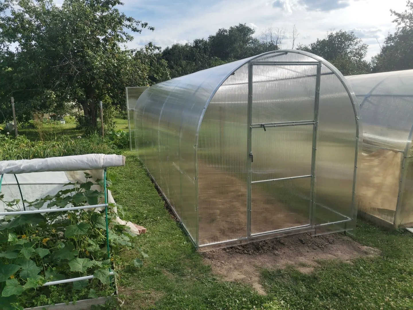 Теплица «Кроха» 2х4 м Шаг 65 см 