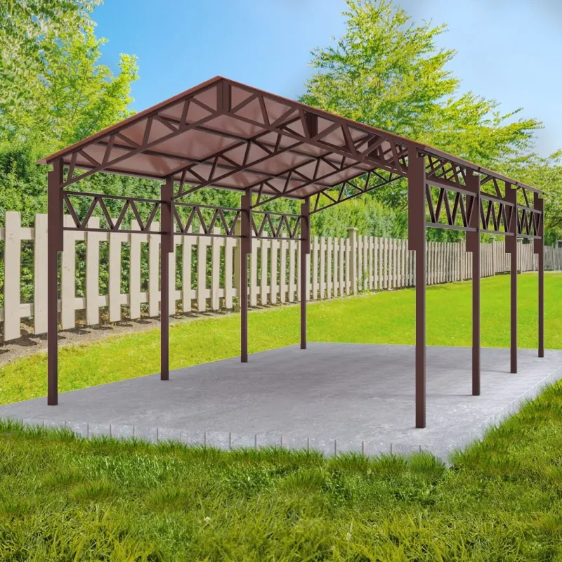 Навес двухскатный 3м (каркас) 