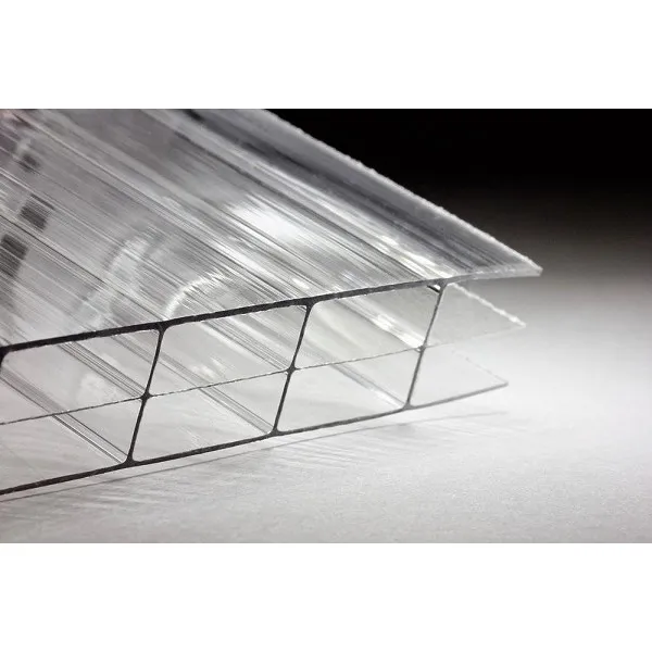 Сотовый поликарбонат 16 мм зеленый 