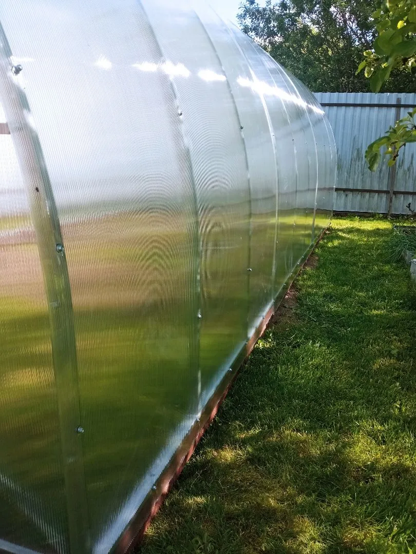 Теплица «Новатор 2» 3х8 м Шаг 65 см 