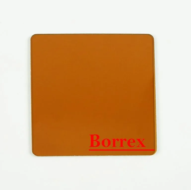 Монолитный поликарбонат Borrex янтарь 5 мм 
