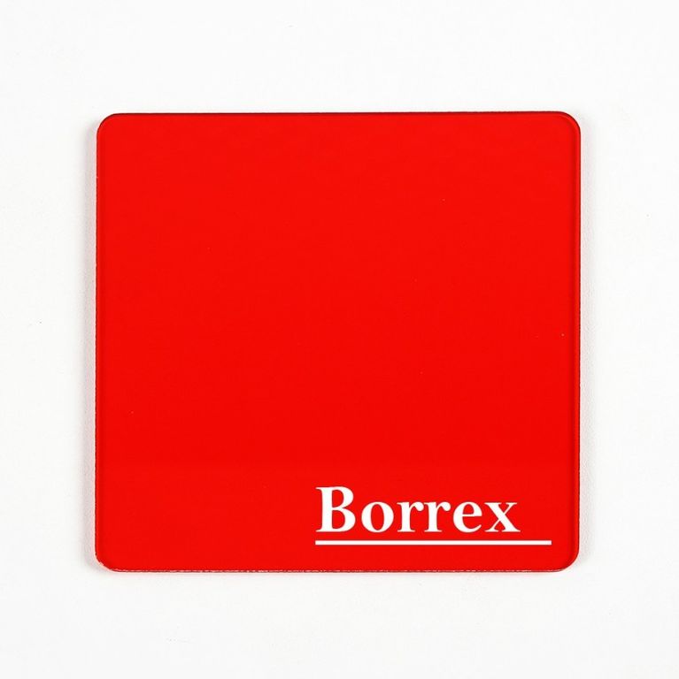 Монолитный поликарбонат Borrex красный 6 мм Монолитный поликарбонат Borrex красный 6 мм