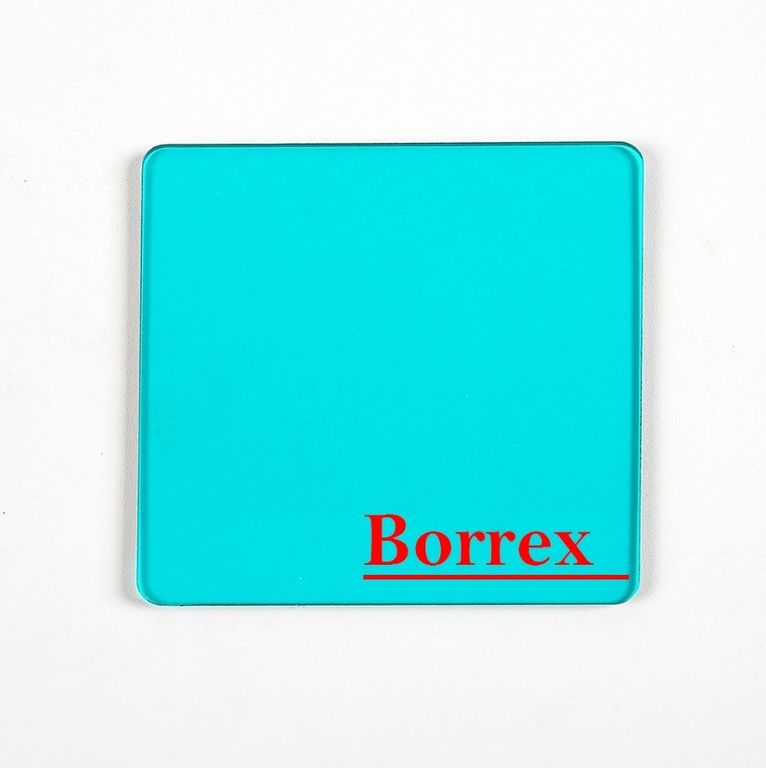 Монолитный поликарбонат Borrex бирюза 8 мм Монолитный поликарбонат Borrex бирюза 8 мм