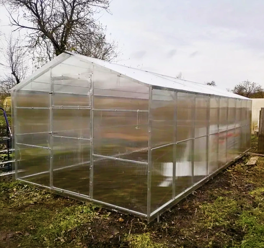 Теплица «Домик» с шагом 65 см