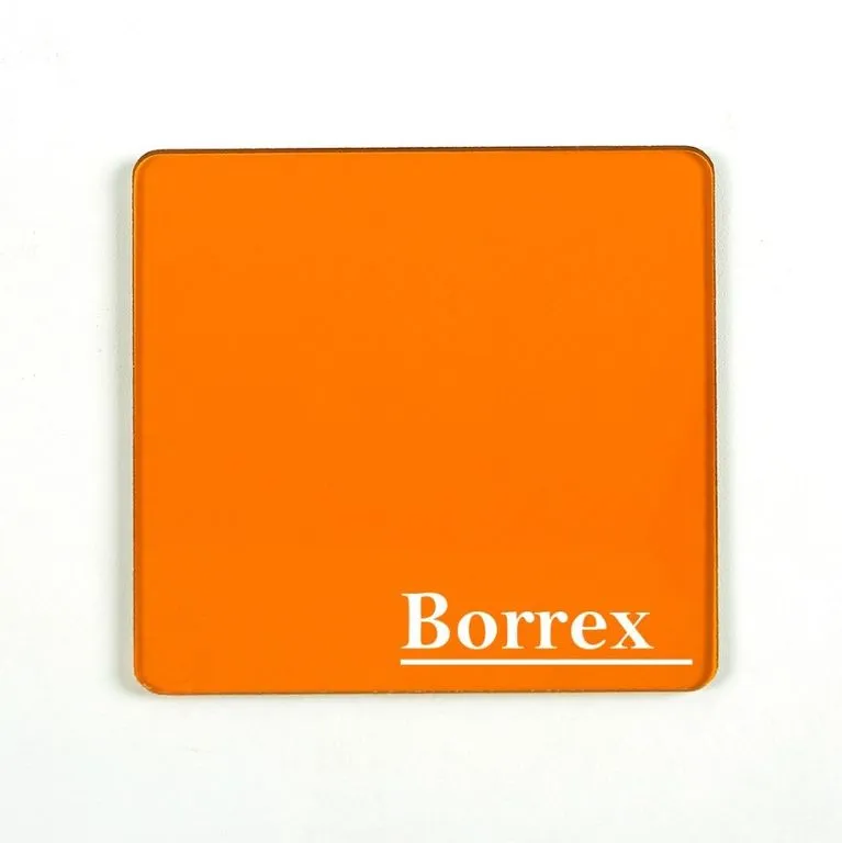 Монолитный поликарбонат Borrex оранжевый 3 мм Монолитный поликарбонат Borrex оранжевый 3 мм