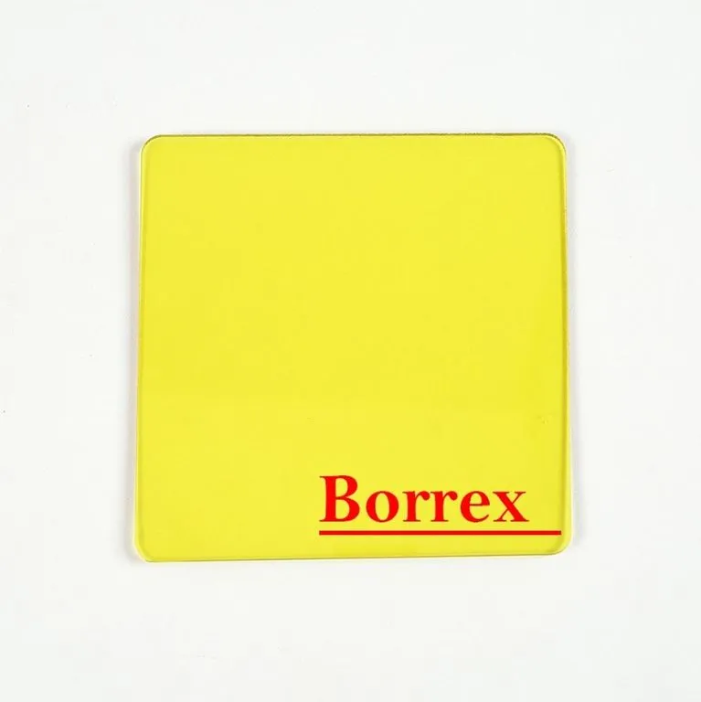 Монолитный поликарбонат Borrex желтый 5 мм Монолитный поликарбонат Borrex желтый 5 мм